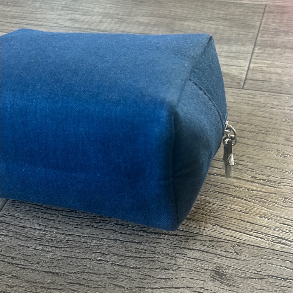 Dior Denim Blue Cosmetic Bag - Picture 12 of 14